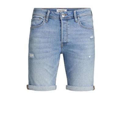 JACK & JONES JEANS INTELLIGENCE regular fit jeans short Rick Original light denim