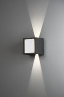 Konstsmide Cremona 7946-370 LED-buitenlamp (wand) Energielabel: G (A - G) LED 9 W Antraciet - thumbnail