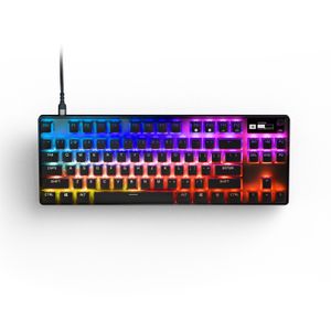 SteelSeries Apex Pro TKL gaming toetsenbord RGB led, Double shot PBT-keycaps