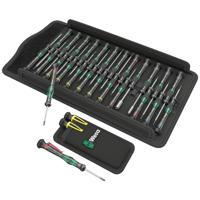 Wera 05134027001 Schroevendraaierset Elektronica 29-delig Kruiskop Phillips, Torx, Torx plus, Zeskant, Plat