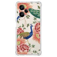 Case Anti-shock voor Xiaomi Redmi Note 12 Pro Plus Pink Peacock