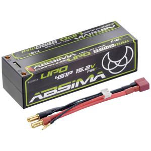 Absima LiPo accupack 15.2 V 5900 mAh Aantal cellen: 6 140 C Hardcase 5 mm, T-bussen