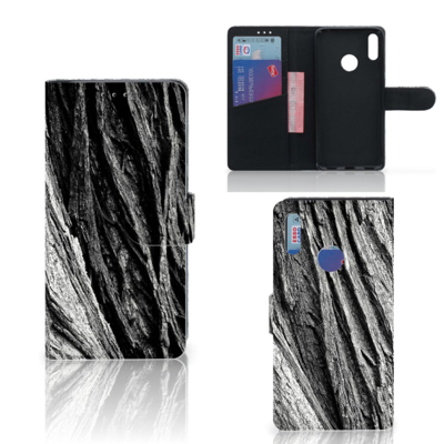 Book Style Case Huawei Y7 Pro | Y7 Prime (2019) Boomschors Grijs