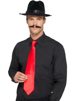 Luxe Rood Gangster Stropdas