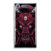 Hell Hound and Serpents: Sony Xperia XZ1 Transparant Hoesje