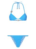 Dolce & Gabbana bikini à logo - Bleu - thumbnail