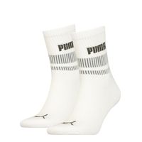 Puma Short Crew Sokken New Heritage 2-pack White Forest Night Combo-43/46