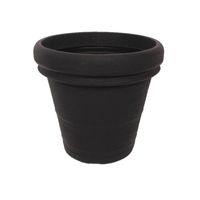 Bloempot antraciet Vaso Doppio 30x25 cm - thumbnail