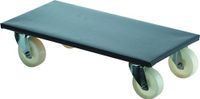 BS Rollen Transportroller | wiel-d. 100 mm 350 kg | L600 mm B300 mm | kunststof met antisliplaag | 1 stuk - A.-ROLLER.100 A.-ROLLER.100