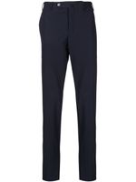 PT Torino pantalon chino slim à taille mi-haute - Bleu