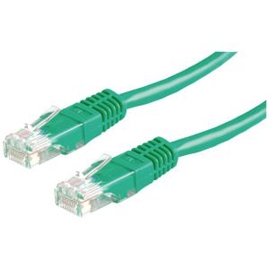 VALUE Patchkabel Cat.6 UTP (Class E), groen, 10 m