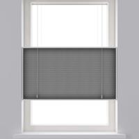 Decosol Plisségordijn honingraat lichtdoorlatend 60x180 cm antraciet