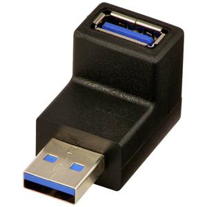 LINDY USB 3.2 Gen 1 (USB 3.0) Adapter [1x USB 3.2 Gen 1 stekker A (USB 3.0) - 1x USB 3.2 Gen 1 bus A (USB 3.0)] 71260