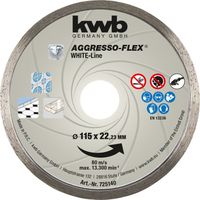 Aggresso-Flex White-Line Diamant Doorslijpschijf 115mm Doorslijpschijf - thumbnail