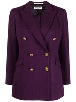 SAULINA veste à boutonnière croisée - Violet