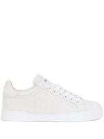 Dolce & Gabbana baskets Portofino en cuir - Blanc