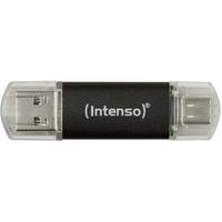 Intenso 3539491 USB flash drive 128 GB USB Type-A / USB Type-C 3.2 Gen 1 (3.1 Gen 1) Antraciet