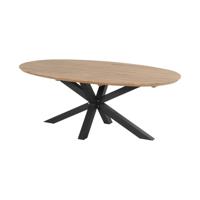 Hartman Stephanie Dining Tuintafel 200x120 cm zwart - thumbnail