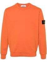 Stone Island sweat 63051 Compass en coton - ORANGE