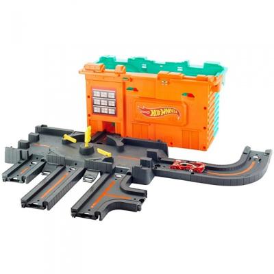 Hot Wheels racebaanset City Town Center 13 delig Hot Wheels racebaanset City Town Center 13 delig