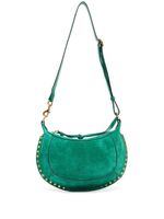 ISABEL MARANT sac porté épaule Oskan Moon en daim - Vert