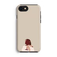 I drink wine: iPhone 8 Tough Case - thumbnail