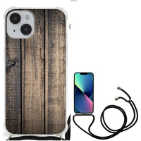 iPhone 14 Stevig Telefoonhoesje Steigerhout