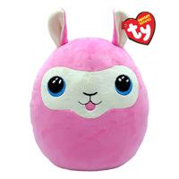 TY Squishy Beanies Knuffelkussen Lama Lana 31 cm - thumbnail