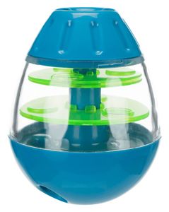 TRIXIE ROLY POLY SNACK TUIMEL EI BLAUW / GROEN 13 CM