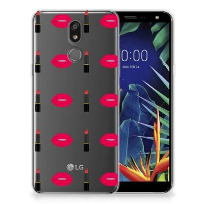LG K40 TPU bumper Lipstick Kiss LG K40 TPU bumper Lipstick Kiss