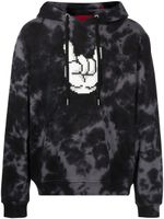 Mostly Heard Rarely Seen 8-Bit hoodie à imprimé Rock On - Noir