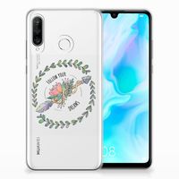 Huawei P30 Lite Telefoonhoesje met Naam Boho Dreams - thumbnail