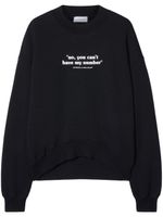 Off-White t-shirt en coton à slogan imprimé - Noir - thumbnail