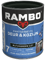 rambo pantserbeits deur en kozijn zijdeglans dekkend 1113 klassiekbruin 0.75 ltr - thumbnail