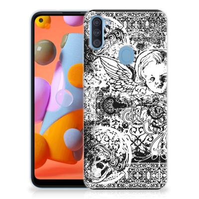 Silicone Back Case Samsung Galaxy A11 | M11 Skulls Angel