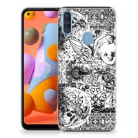 Silicone Back Case Samsung Galaxy A11 | M11 Skulls Angel