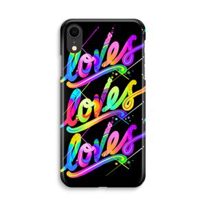 Loves: iPhone XR Volledig Geprint Hoesje