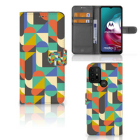 Motorola Moto G10 | G20 | G30 Telefoon Hoesje Funky Retro - thumbnail