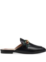 Gucci mules Princetown en cuir - Noir - thumbnail