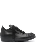 Rick Owens baskets à lacets oversize - Noir