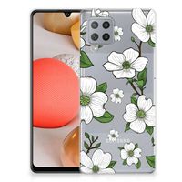 Samsung Galaxy A42 TPU Case Dogwood Flowers