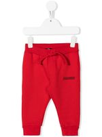 DSQUARED2 KIDS pantalon de jogging à logo imprimé - Rouge - thumbnail