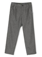 Bonpoint pantalon de costume à design chiné - Gris