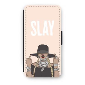 Slay All Day: iPhone 8 Plus Flip Hoesje