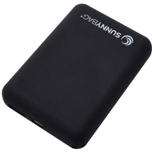 SunnyBag compact10000 Powerbank 10000 mAh Li-ion Zwart Statusweergave