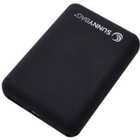 SunnyBag compact10000 Powerbank 10000 mAh Li-ion Zwart Statusweergave - thumbnail