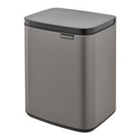 Brabantia Bo Afvalemmer 7 L - Platinum