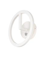 SLV Strakke buitenlamp Q-Ring met sensor - wit - 1007917