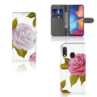 Samsung Galaxy A20e Hoesje Roses