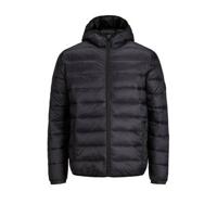 JACK & JONES JUNIOR gewatteerde jas JJEMAGIC zwart